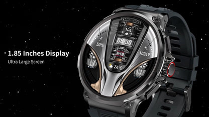 1.85" Ultra HD Smartwatch with GPS, Bluetooth Calling, and Health Monitoring - Ideal Gym Gift