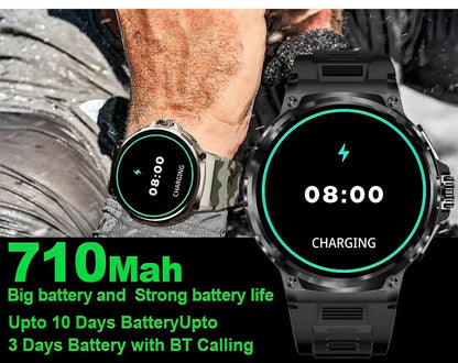 1.85" Ultra HD Smartwatch with GPS, Bluetooth Calling, and Health Monitoring - Ideal Gym Gift
